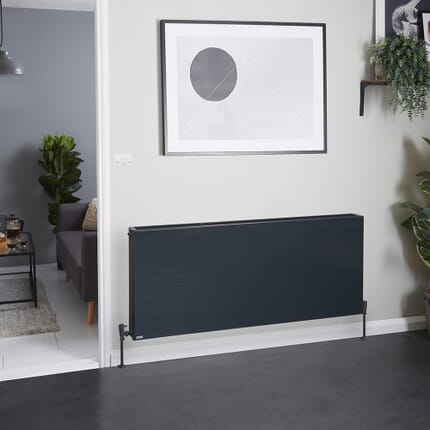 Radiatore Convettore Orizzontale - Scelta di Finiture e Dimensioni - Stelrad Vita Deco di Hudson Reed
