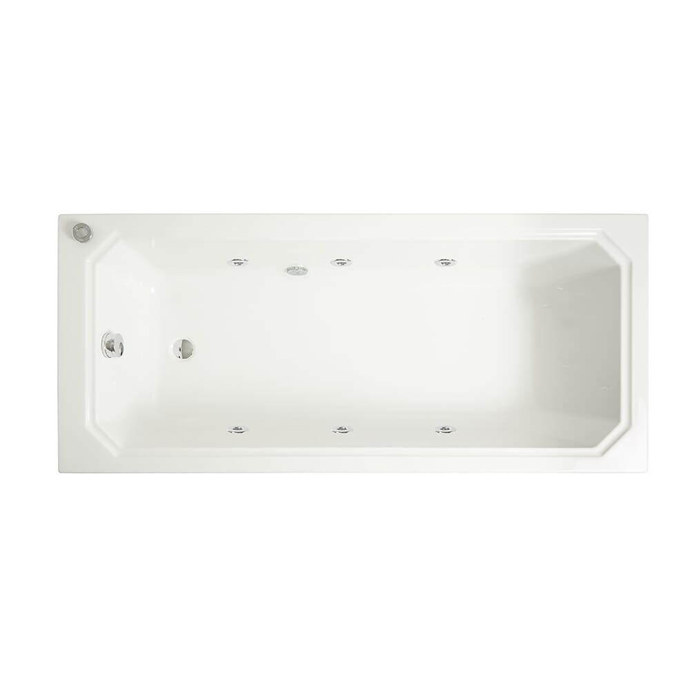 Vasca da Bagno Idromassaggio Tradizionale - 1700mm x 750mm - Richmond - Scelta di Pannelli