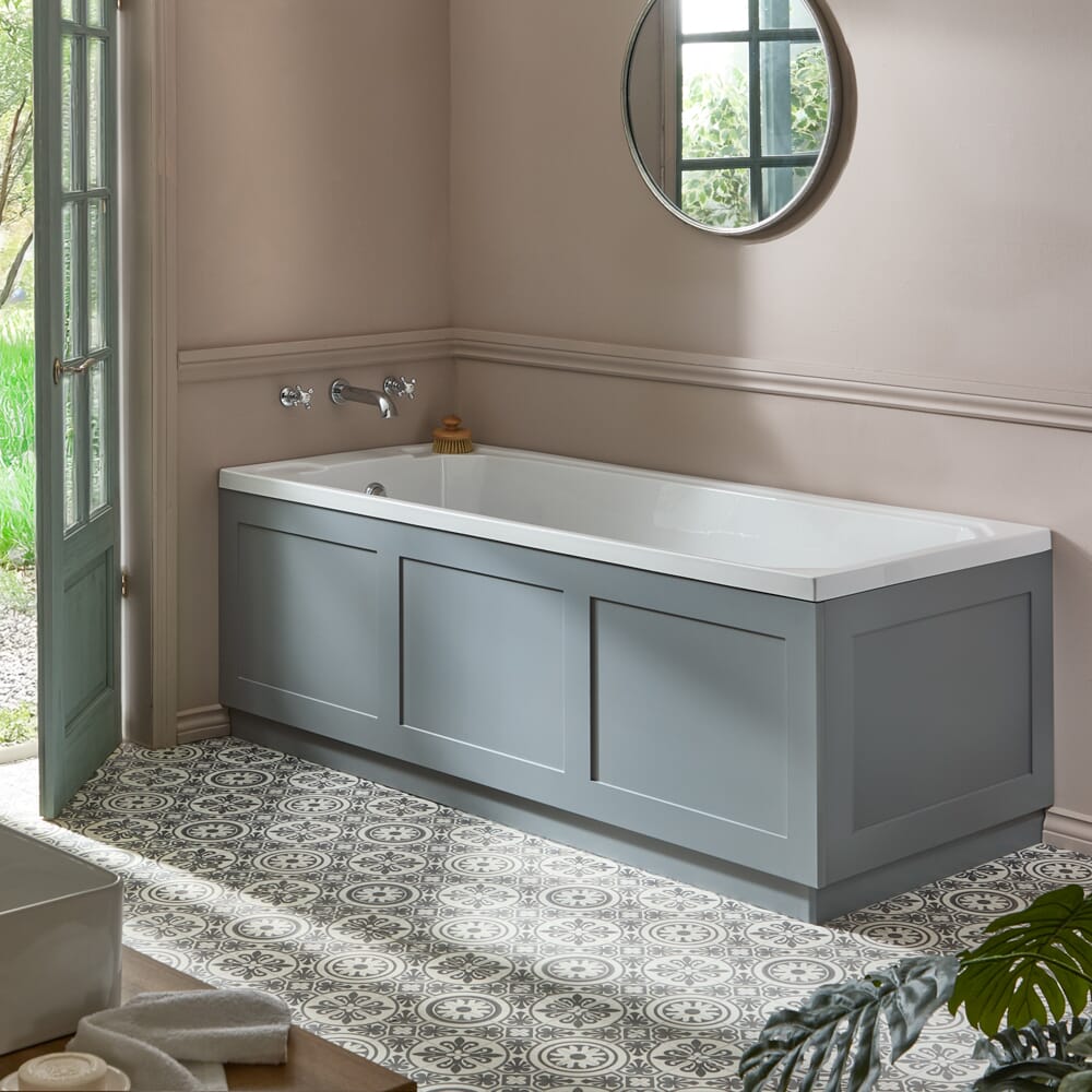 Vasca da Bagno Tradizionale Art Deco - Scelta di Dimensioni e Pannelli - Richmond