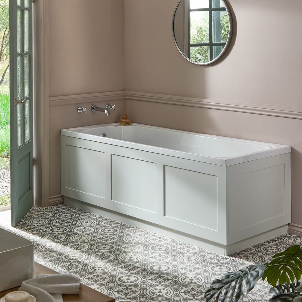 Vasca da Bagno Tradizionale Art Deco - Scelta di Dimensioni e Pannelli - Richmond