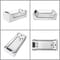 Vasca Idromassaggio a Estremità Singola - 1800 mm x 800 mm - Nera - Breeze