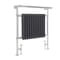 Scaldasalviette Termoarredo Bagno Antracite Elizabeth - Disponibile in Diverse Misure
