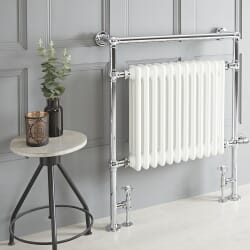Scaldalviette Misto Tradizionale Bianco – 930mm x 790mm - Scelta di Termostati