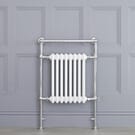 Scaldasalviette Elettrico Tradizionale - Termoarredo Bagno 600W - Bianco - 930 x 620mm - Elizabeth