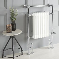 Scaldalviette Misto Tradizionale Bianco – 930mm x 620mm – Scelta di Termostati