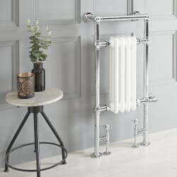 Scaldalviette Misto Tradizionale Bianco – 930mm x 450mm - Scelta di Termostati