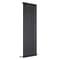 Radiatore di Design Verticale - Nero Lucido - 1780mm x 590mm x 55mm - 1487 Watt - Revive