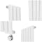 Radiatore di Design Elettrico Verticale - Bianco - 1780mm x 236mm x 56mm  - Elemento Termostatico 800W  - Revive