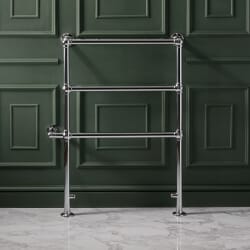 Scaldasalviette Elettrico Minimalista - Cromato - 966mm x 673mm - Condessa