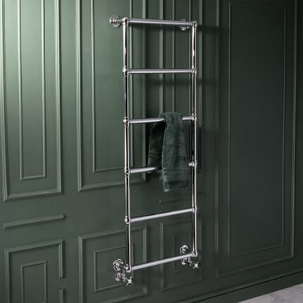 Scaldasalviette Tradizionale Minimalista - Cromato - Disponible in Diverse Misure - Condesa