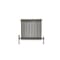 Radiatore a Colonna Tradizionale Orizzontale in Metallo Grezzo Laccato - 600mm x 605mm (Tripla Colonna) - Regent