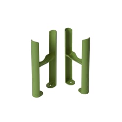 Piedini per Montaggio a Pavimento per Radiatori Tradizionali Regent a 3 colonne - Scelta di Finiture Verdi - Regent