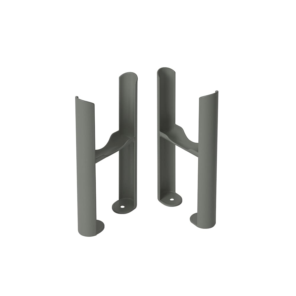 Piedini per Montaggio a Pavimento per Radiatori Tradizionali Regent a 3 Colonne - Scelta di Finiture Grigie - Regent