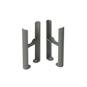 Piedini per Montaggio a Pavimento per Radiatori Tradizionali Regent a 3 Colonne - Scelta di Finiture Grigie - Regent