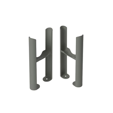 Piedini per Montaggio a Pavimento per Radiatori Tradizionali Regent a 3 Colonne - Scelta di Finiture Grigie - Regent