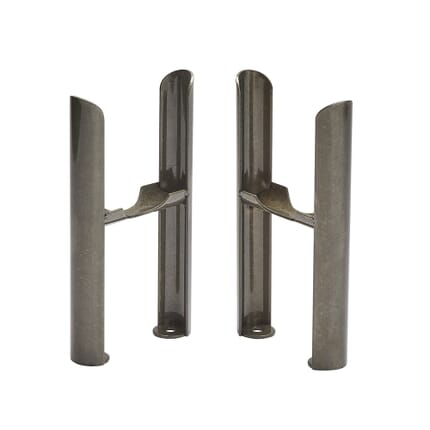 Piedini a Pavimento in Metallo Grezzo Laccato per Radiatori Regent Tradizionali a 3 colonne