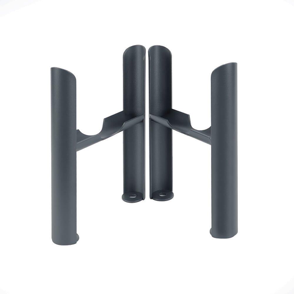 Piedini di Supporto a Pavimento Antracite per Radiatori Tradizionali a 4 Colonne - Regent