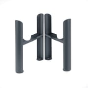 Piedini di Supporto a Pavimento Antracite per Radiatori Tradizionali a 4 Colonne - Regent