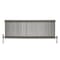 Radiatore a Colonna Tradizionale Orizzontale in Metallo Grezzo Laccato - 600 mm x 1595 mm (tripla colonna) - Regent