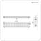 Radiatore a Colonna Tradizionale Orizzontale in Metallo Grezzo Laccato - 300 mm x 1595 mm (Tripla Colonna) - Regent