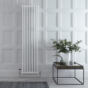 Radiatore a Colonna Verticale Tradizionale - Pannello Doppio - Bianco - 1800mm x 470mm - Regent