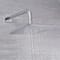 Kit Doccia con Finitura Cromata Completo di Miscelatore Doccia Manuale ad 1 Via e Soffione Doccia Quadrato 300mm - Harting