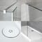 Box Doccia Walk-In a Nicchia con Piatto Doccia e Parete Paraspruzzi (Opzionale) - Disponibile in Diverse Misure - Portland