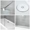 Box Doccia Walk-In Centro Stanza con Piatto Doccia e Parete Paraspruzzi (Opzionale) - Diverse Misure Disponibili - Portland