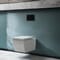Sanitario WC Sospeso con Telaio Alto - Scelta della Placca di Comando - Halwell