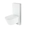 Smart Toilet Stile WC Giapponese con Sanitario e Bidet Integrato Completo di Kit per Sanitario Bianco 500mm - Saru