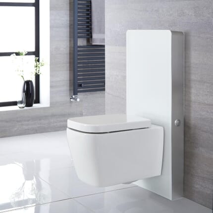 Kit per Sanitario Bianco 500mm Completo di Vaso WC - Saru