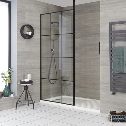 Kit Doccia Walk-In Barq con Piatto Doccia – Scelta di diverse misure